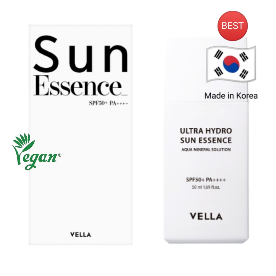 Vella Super Watery Sunscreen Cream (Vegan) 50ml