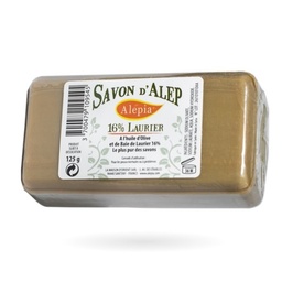Alepia 16% laurel oil + 84% virgin olive oil ancient soap 125g