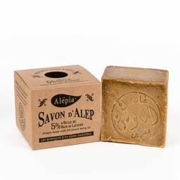 Alepia 5% laurel oil + 95% virgin olive oil ancient soap 190g