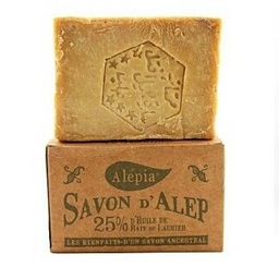 Alepia 40% laurel oil + 60% virgin olive oil ancient soap 190g
