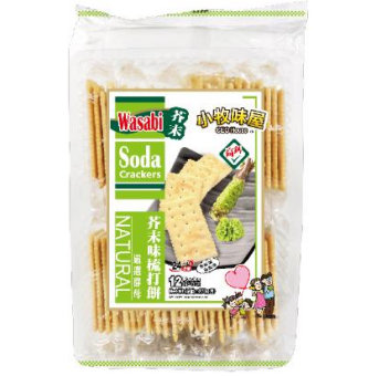 小牧高鈣蘇打餅 (芥末味) 270g